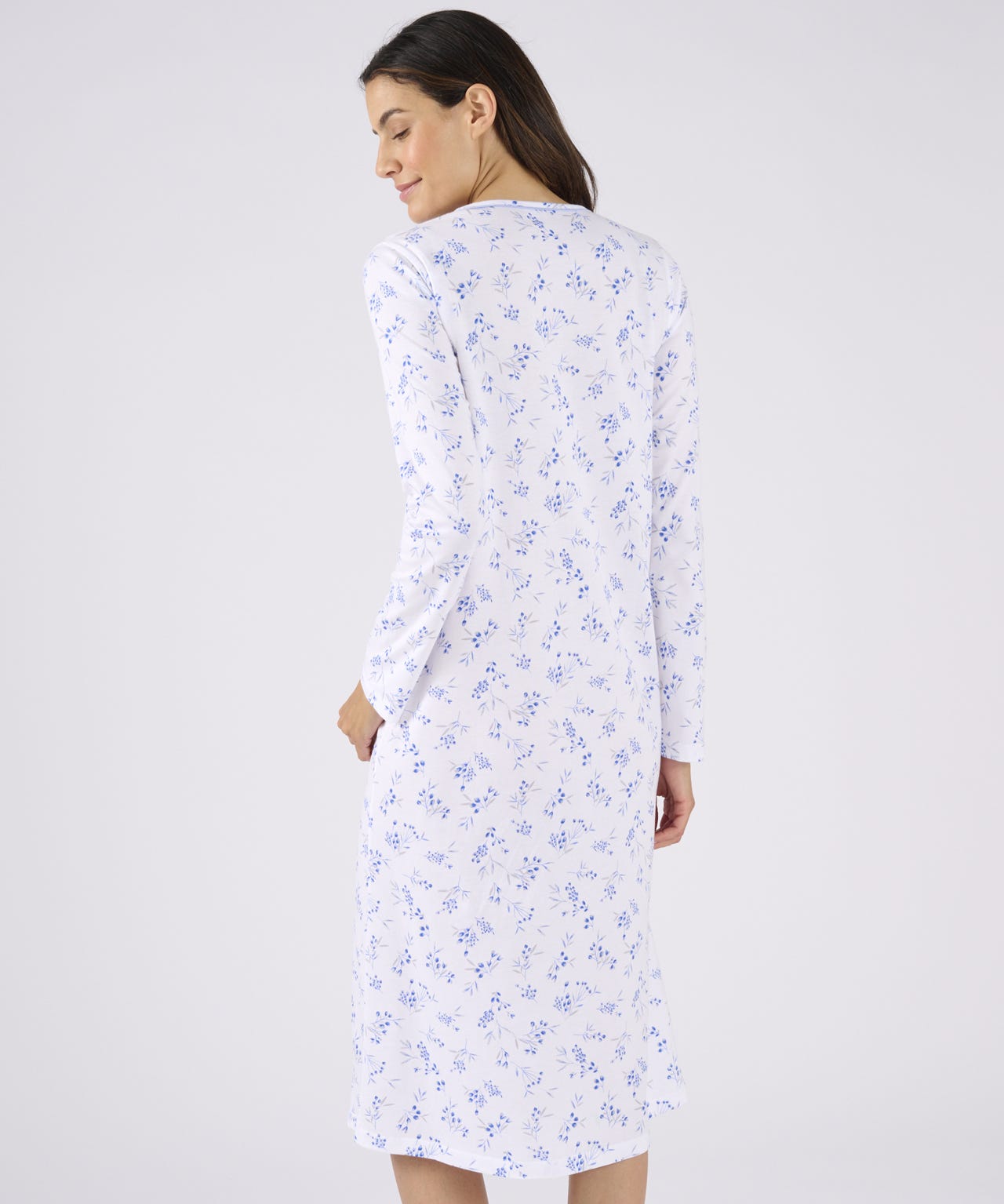 Long Sleeve Jersey Nightdress