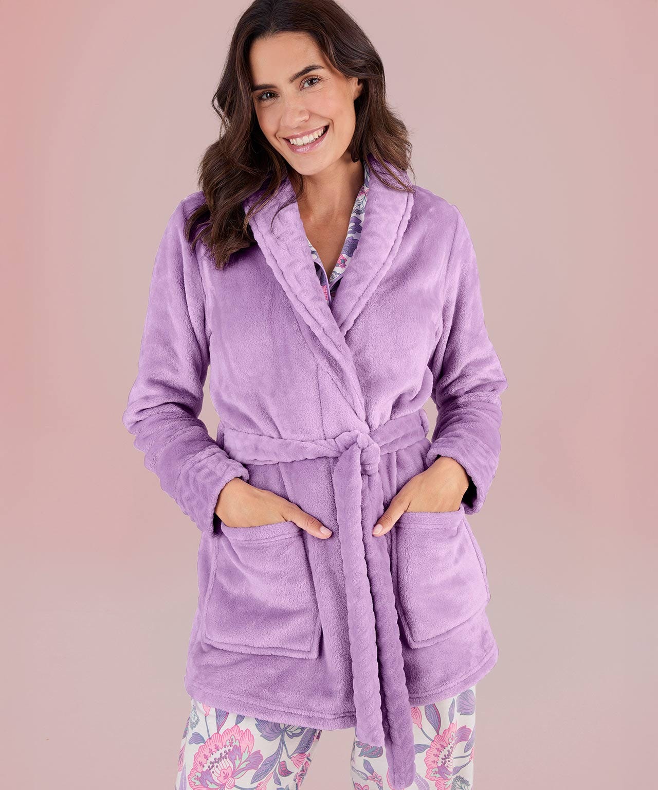 Thermolactyl Fleece Dressing Gown