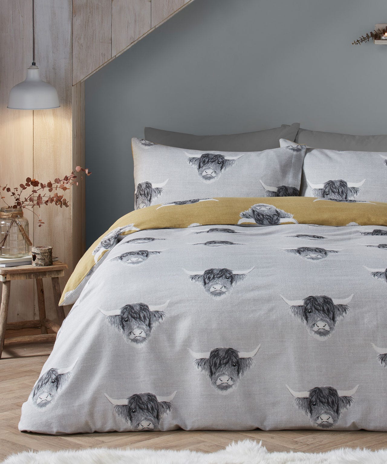 HIGHLAND COW DUVET SET