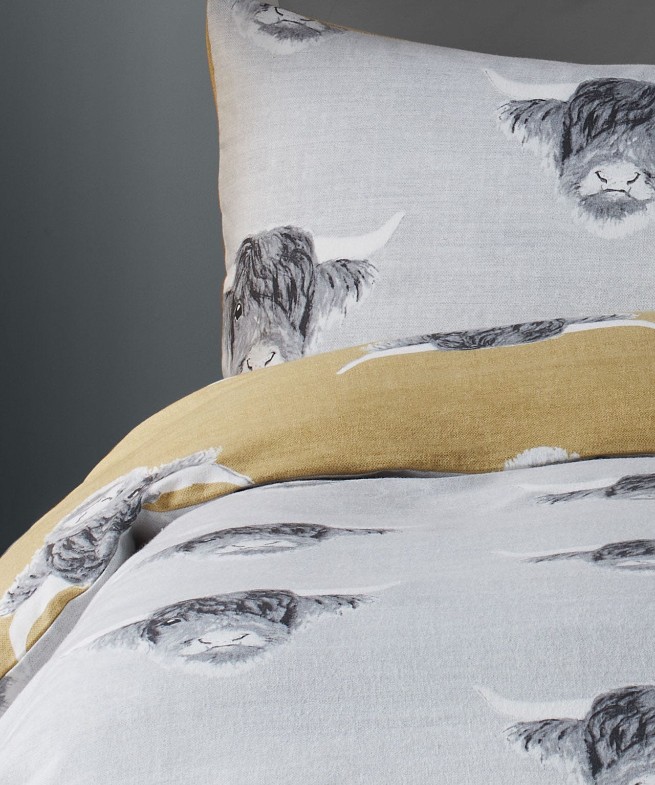 HIGHLAND COW DUVET SET