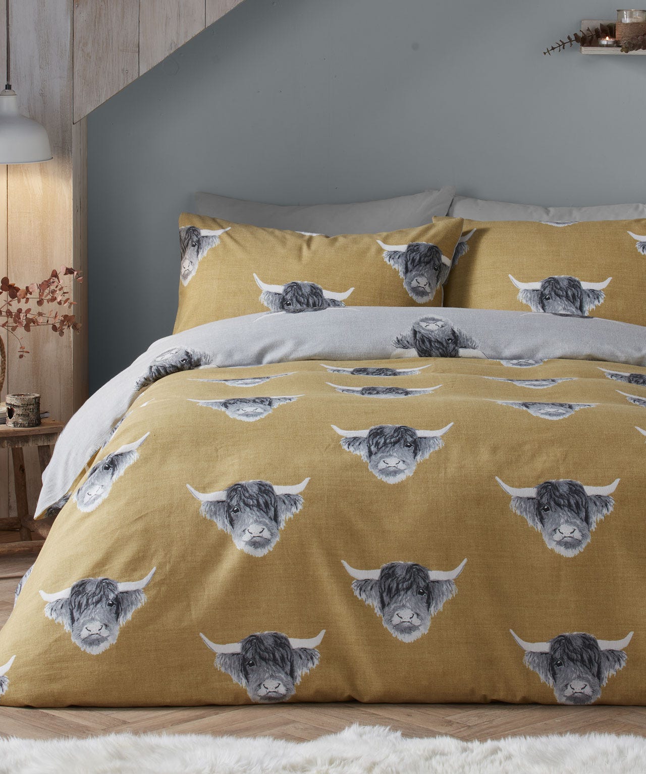 HIGHLAND COW DUVET SET