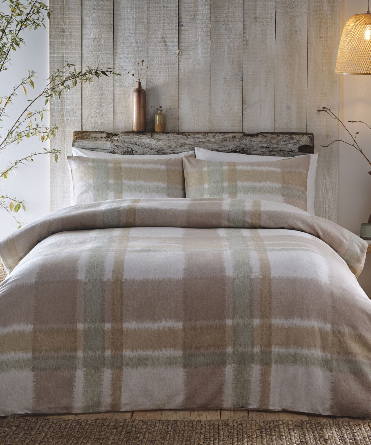 CHECKED DUVET SET