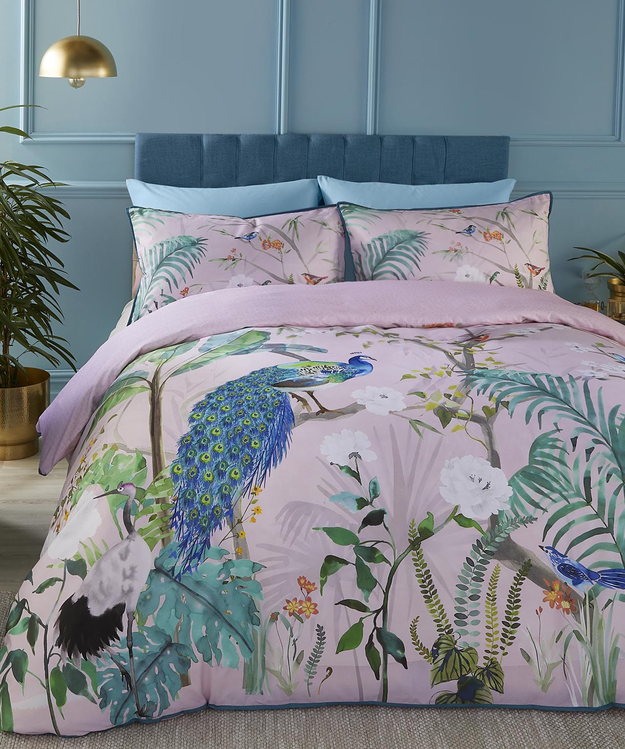 PEACOCK JUNGLE DUVET SET