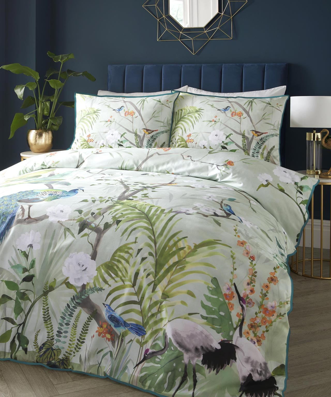PEACOCK JUNGLE DUVET SET