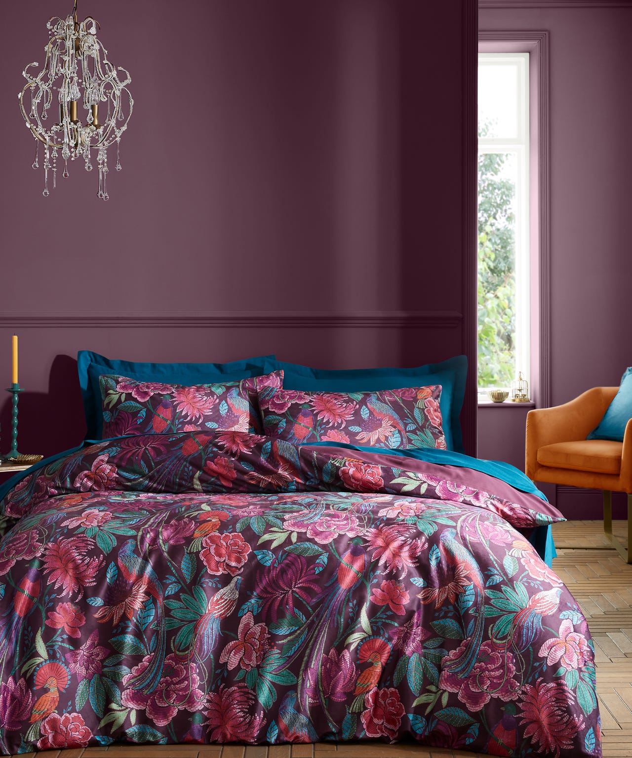 Bridgerton Kate Floral Duvet Set