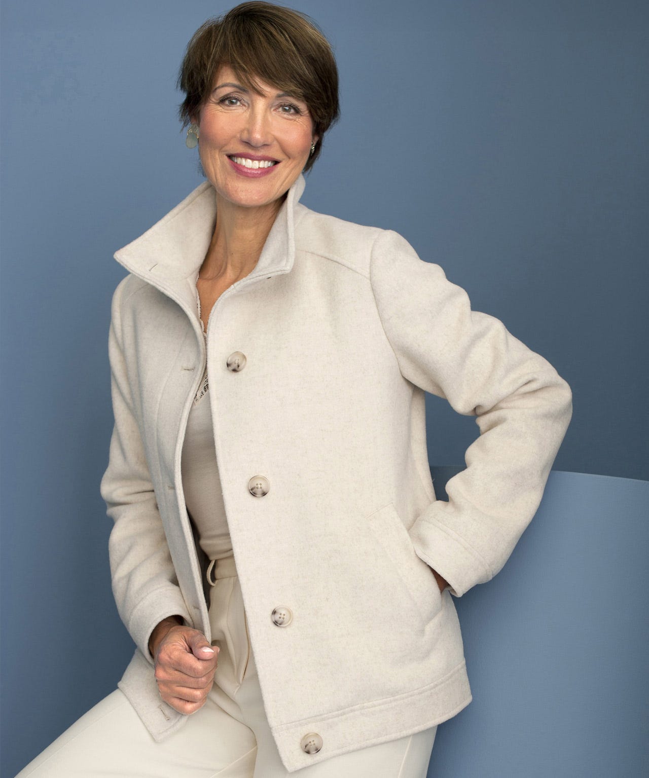 Thermolactyl Wool Blend Coat