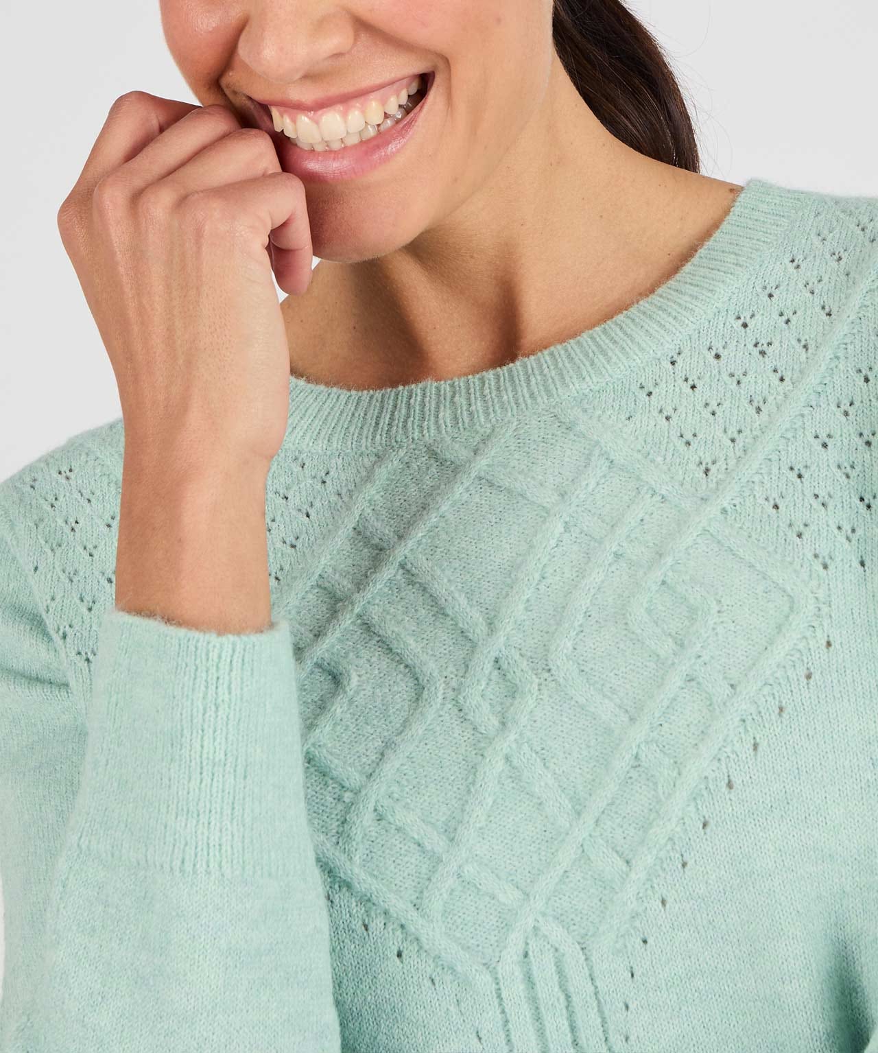 Thermolactyl Cable Detail Jumper