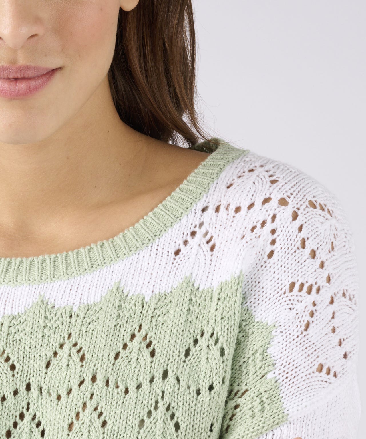 Fancy Stitch Stripe Jumper