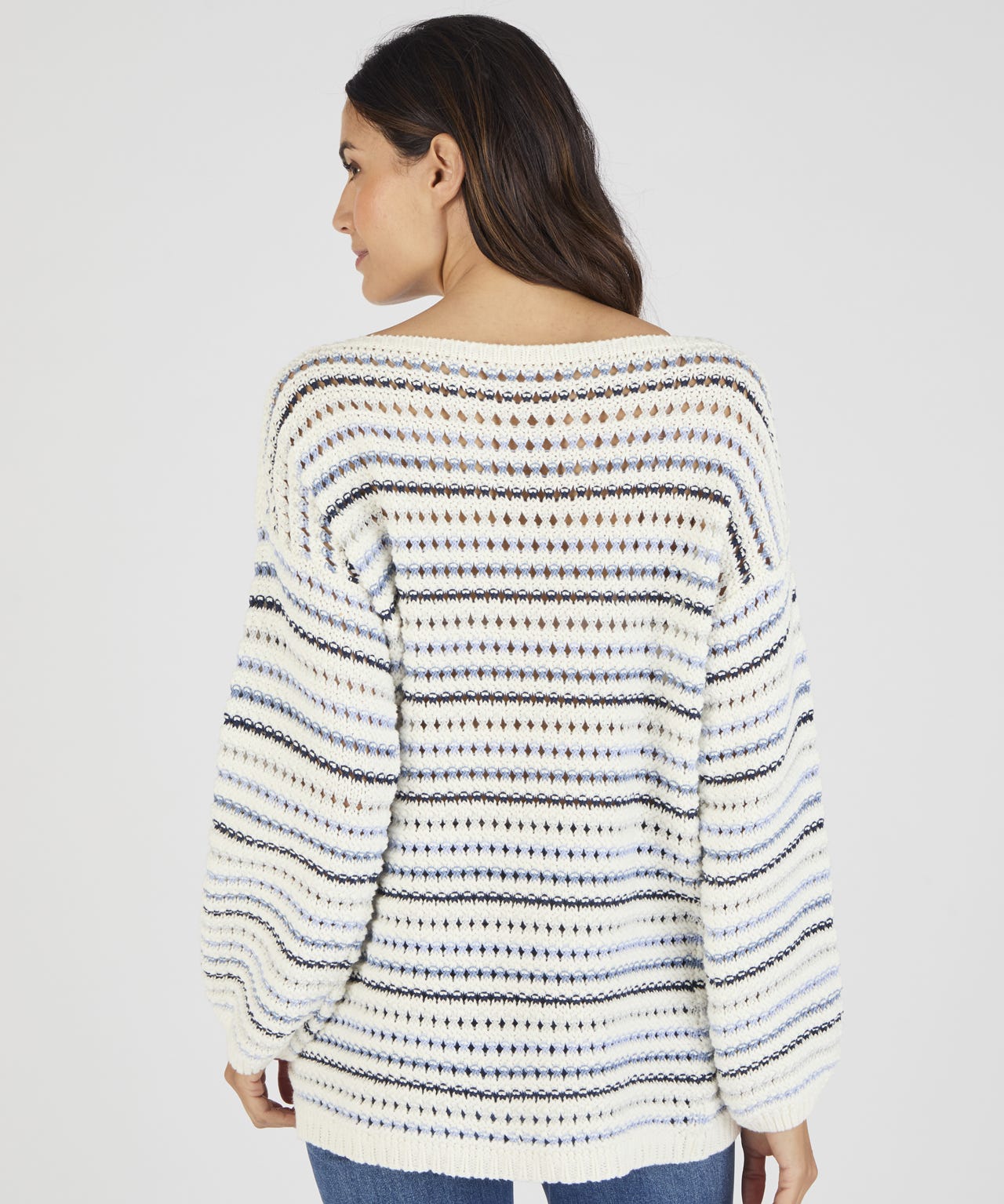 Fancy Stitch Stripe Jumper