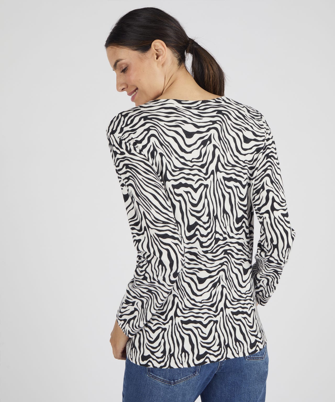 Animal Print Jumper