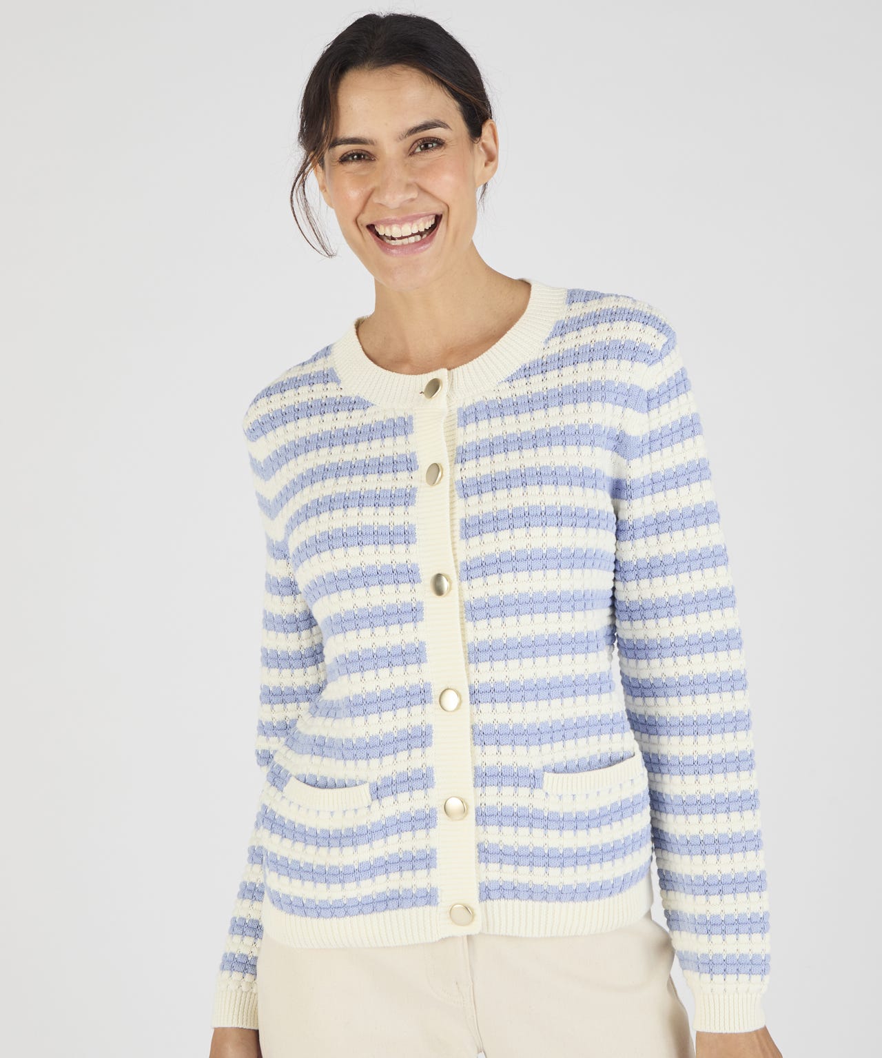 Textured Knit Cardigan