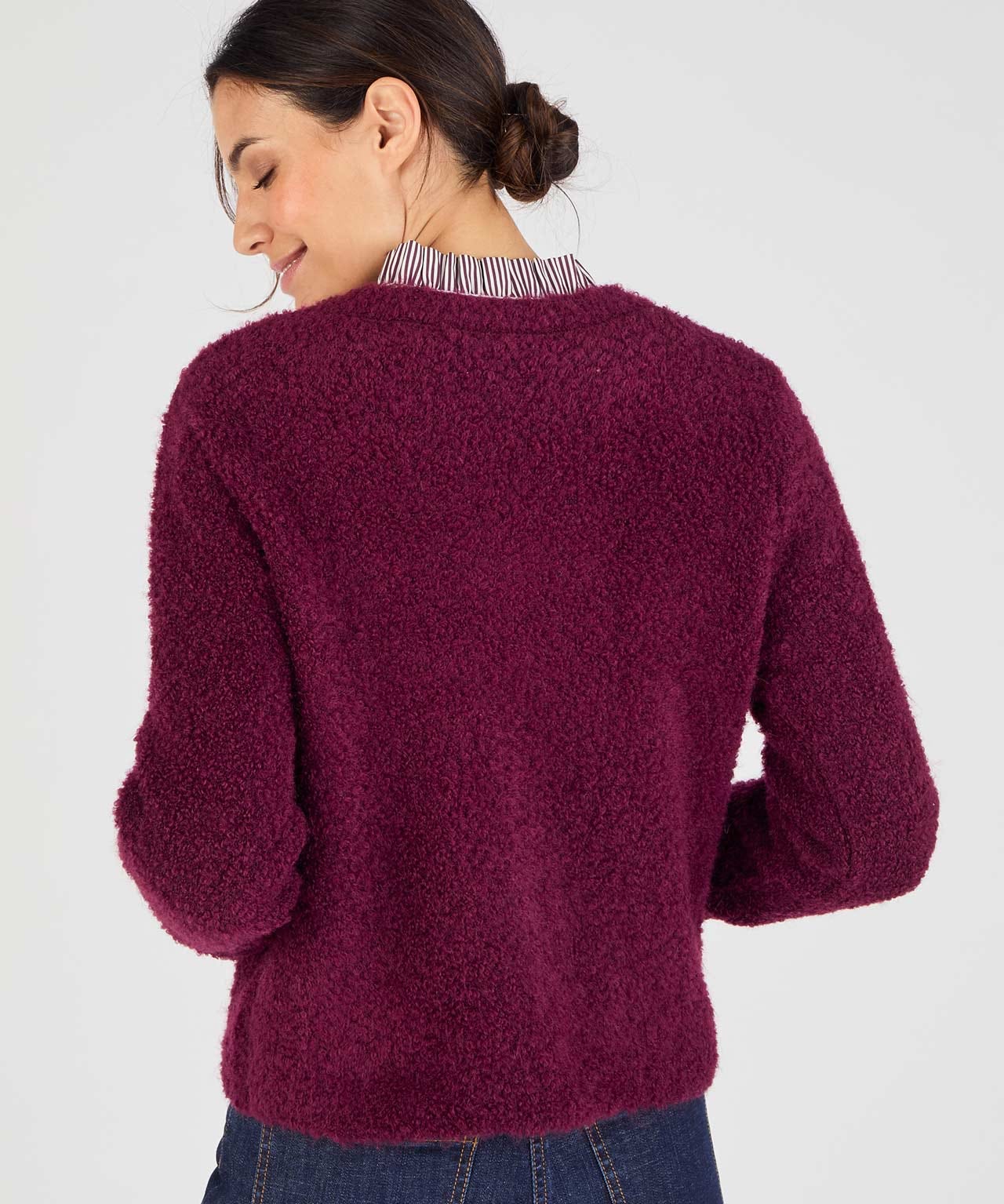Bouclé Cardigan