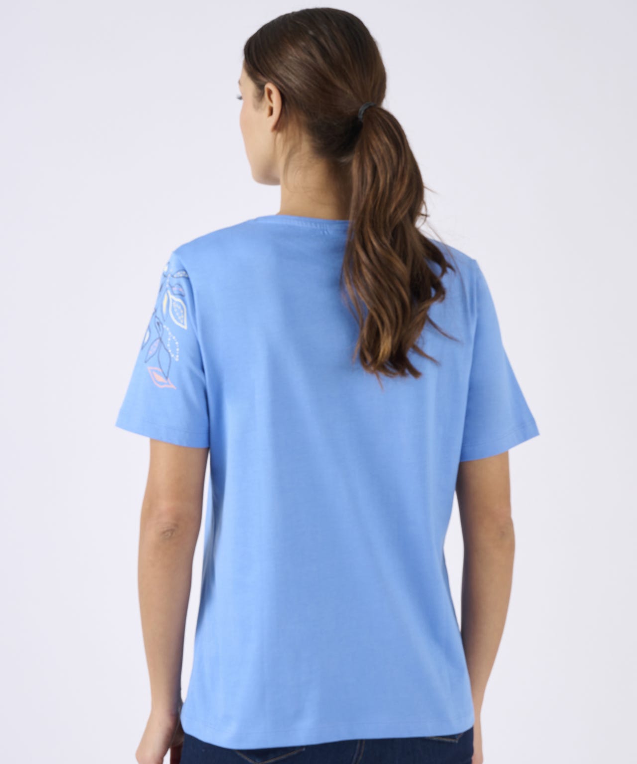 Placement Print T-shirt