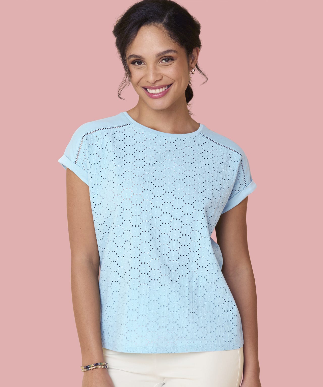 Lace Front T-shirt