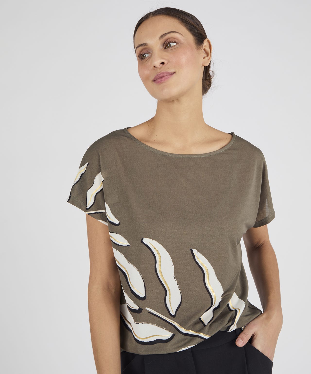 Placement Print Top