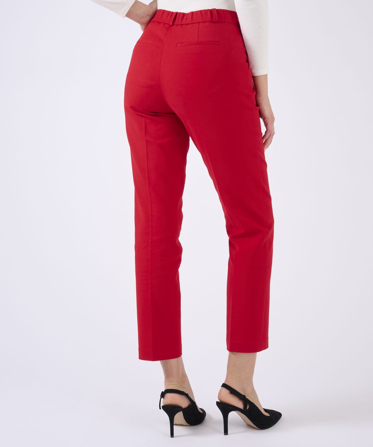 Cotton Sateen Trousers
