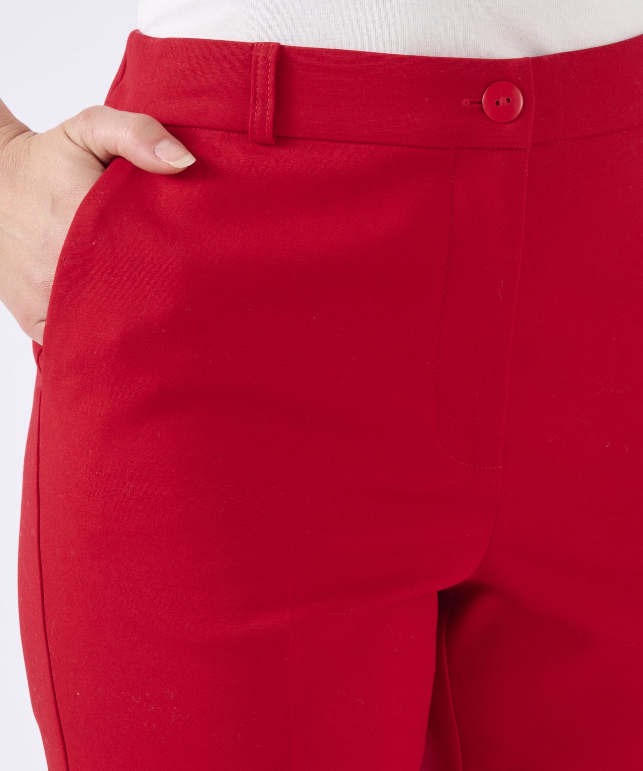 Cotton Sateen Trousers
