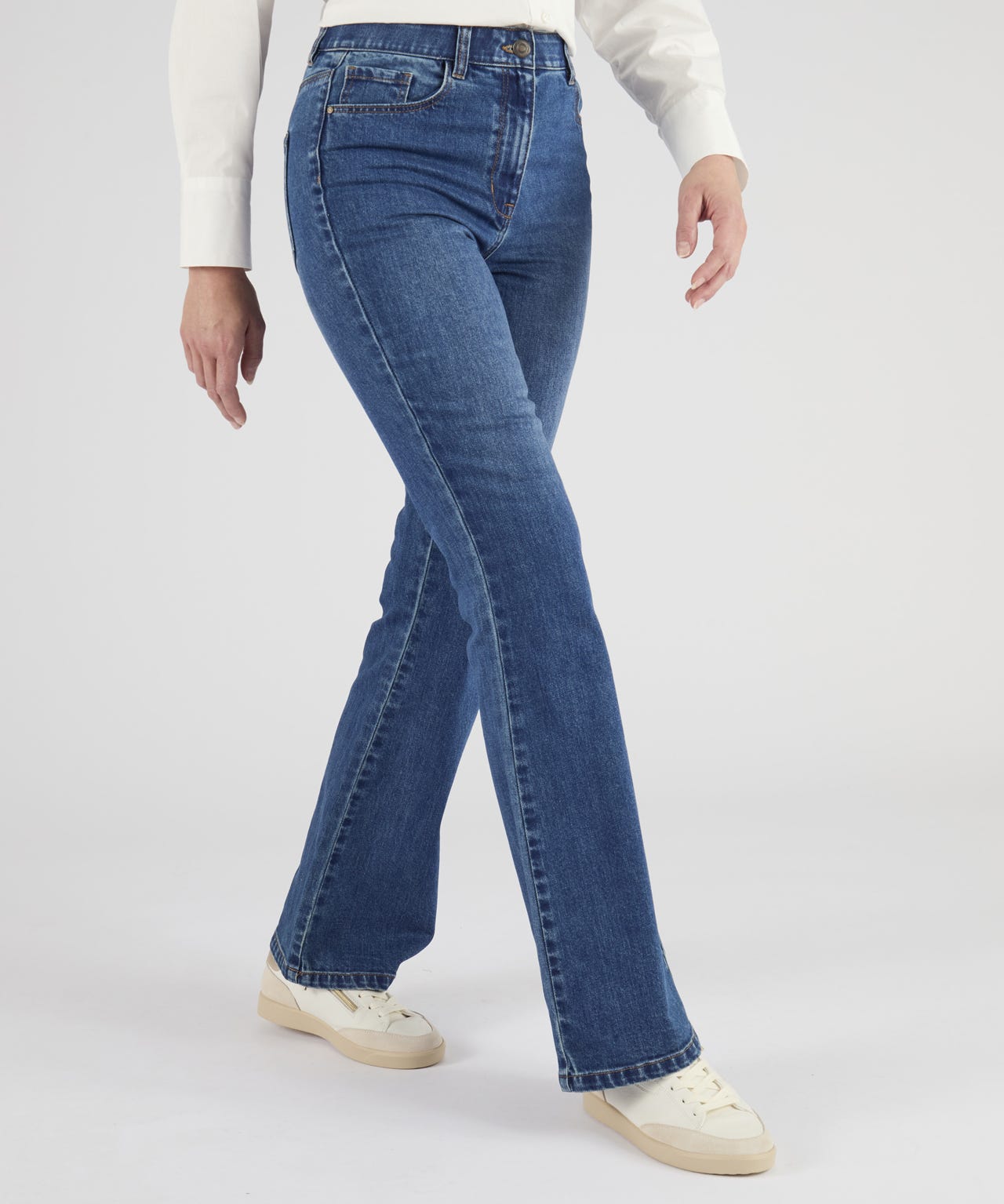 Denim Flared Jeans