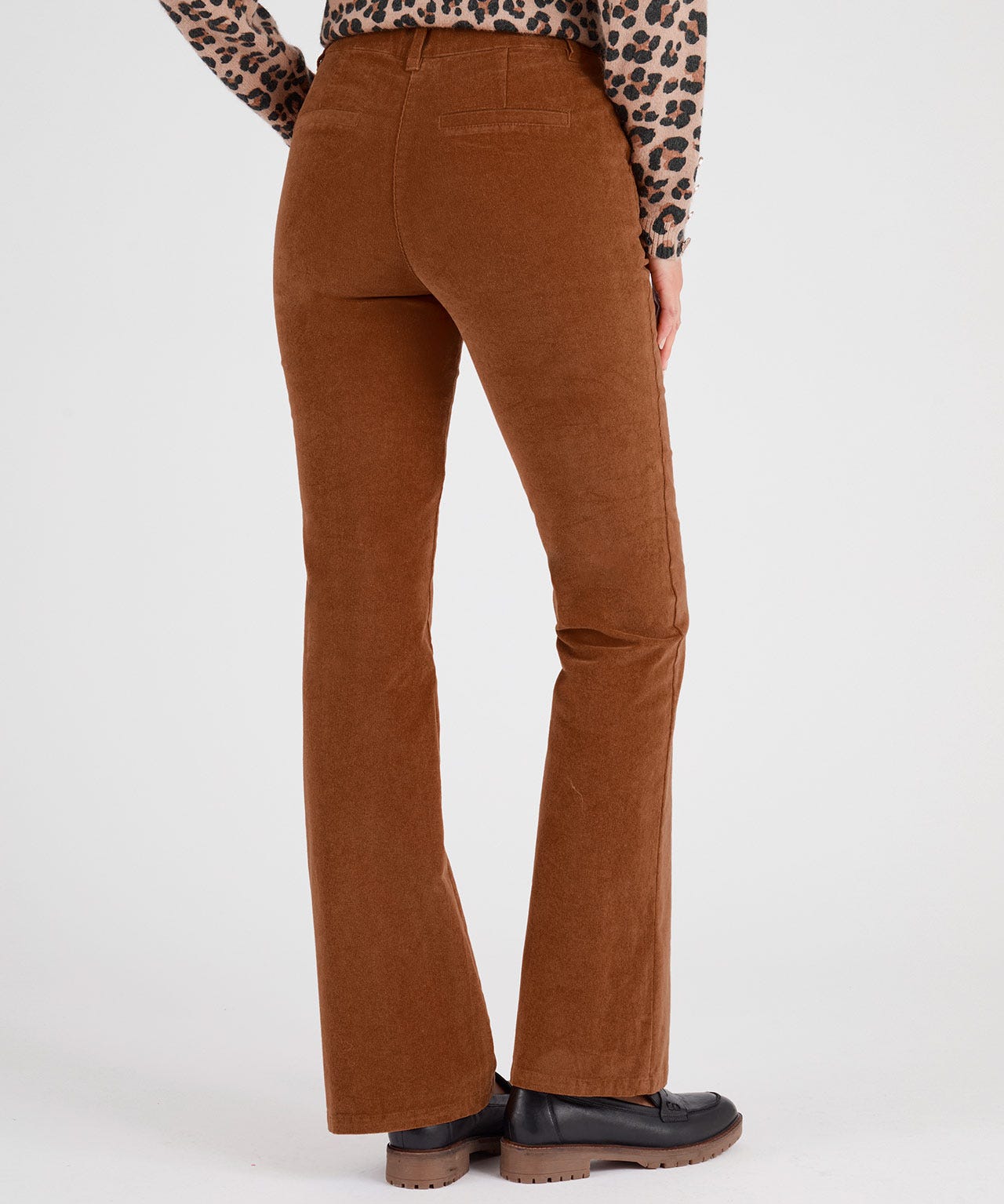 Cord Flared Trousers