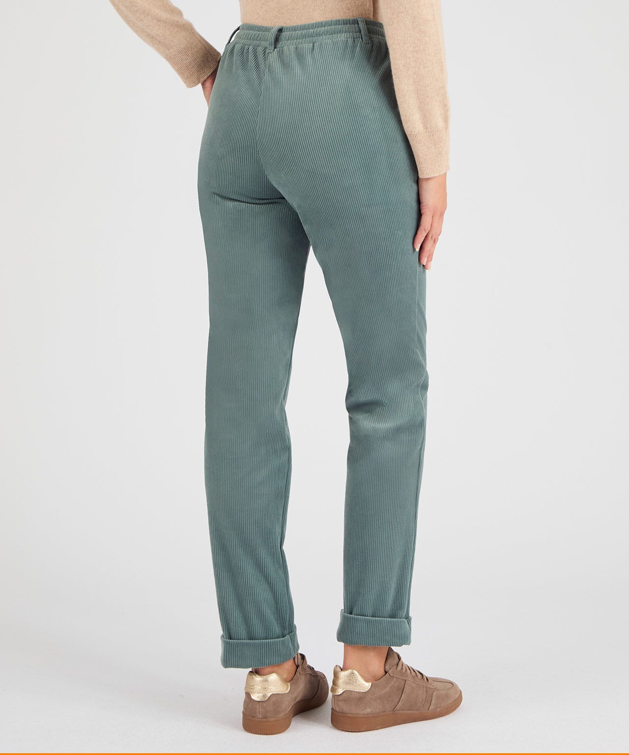 Pull-on Cord Trousers