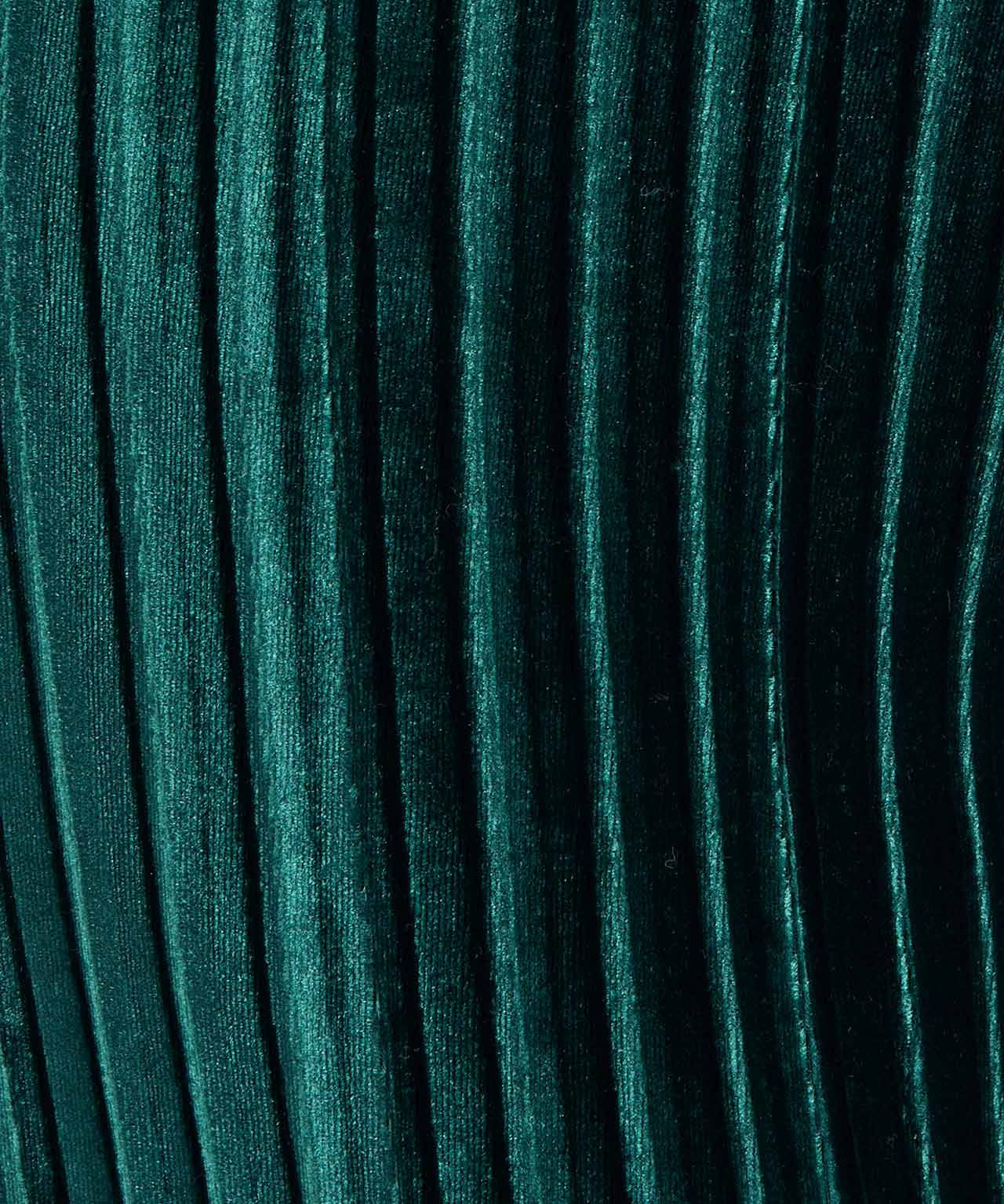 Velour Pleated Trousers