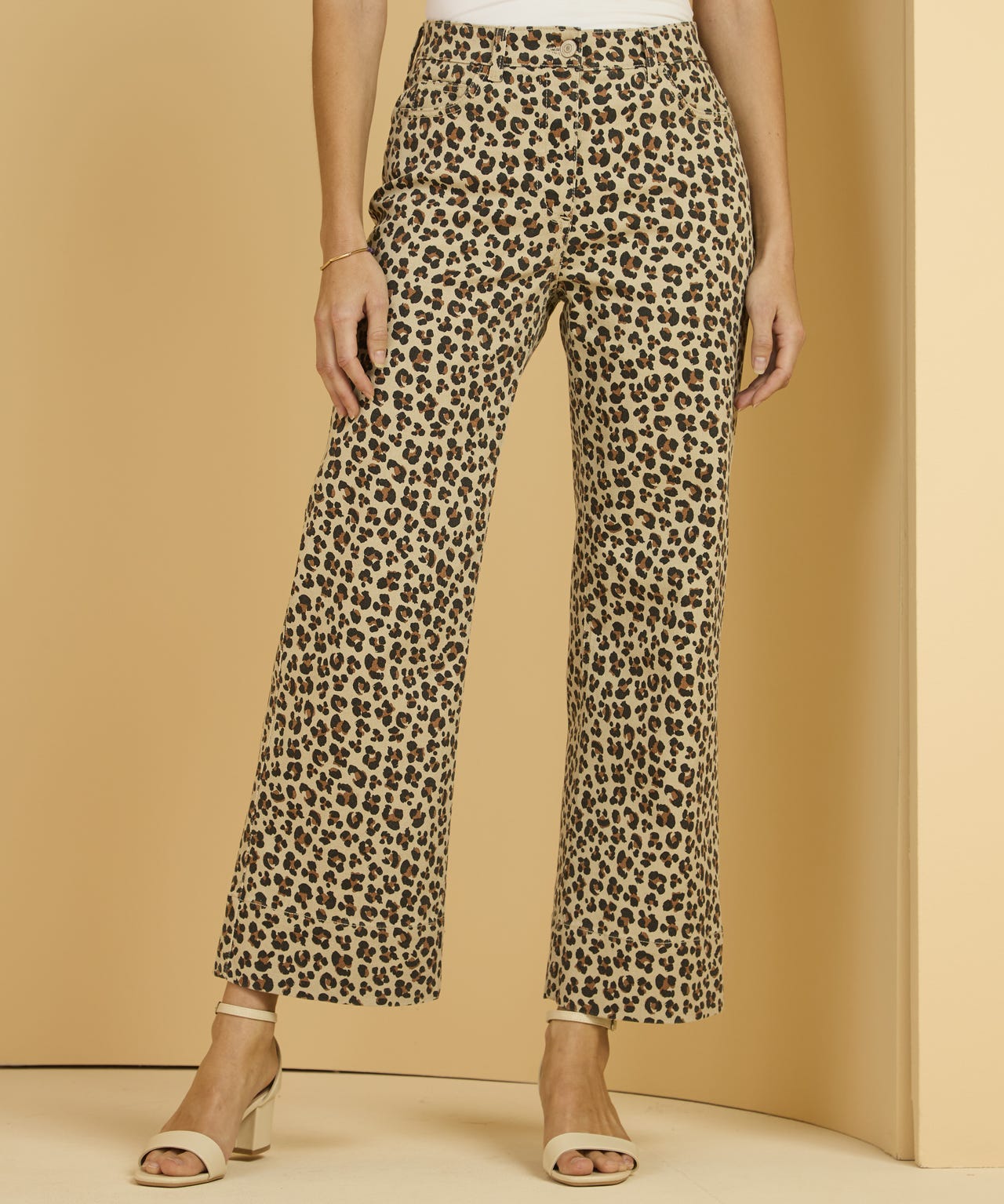 7/8 Wide-leg Trousers