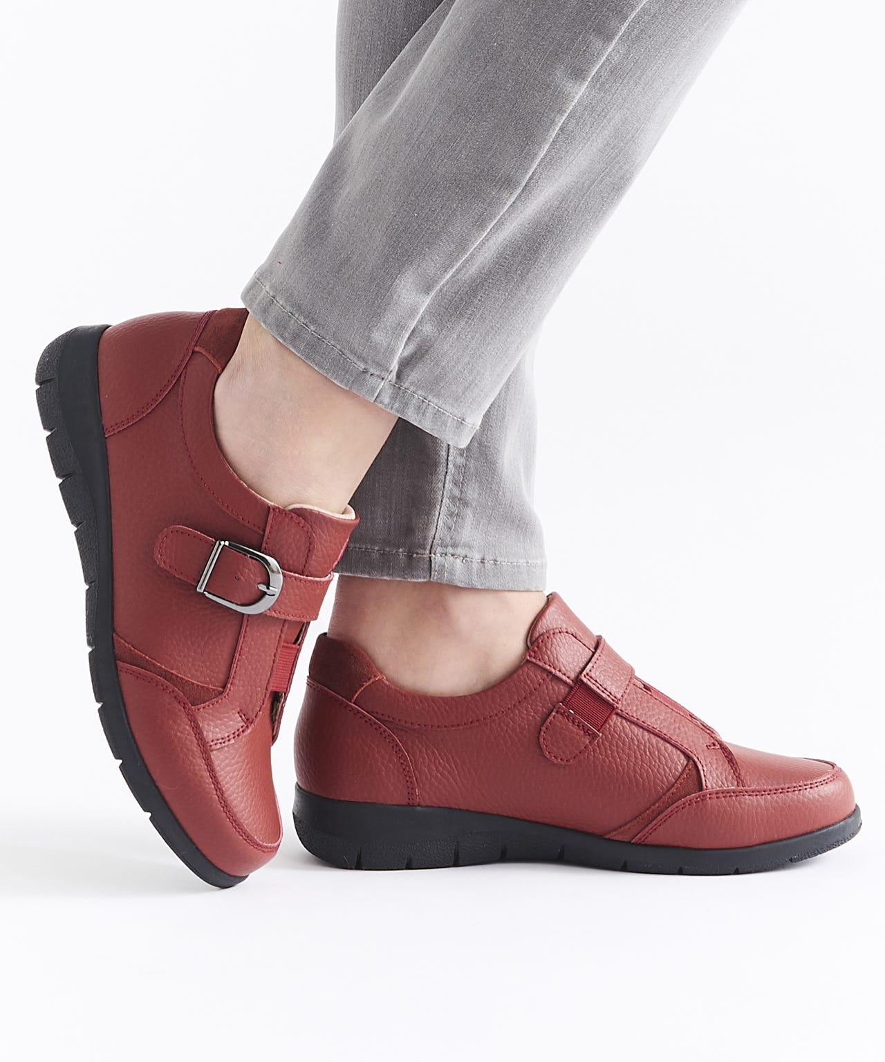 Amortyl Touch Fasten Derby Shoes