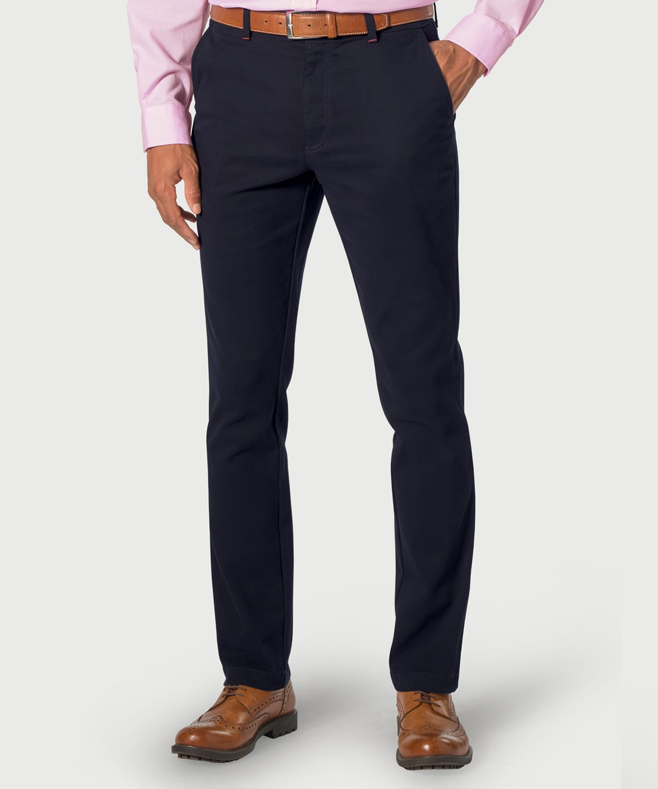 Brook Taverner Seychelles Winter Weight Cotton Twill Trousers