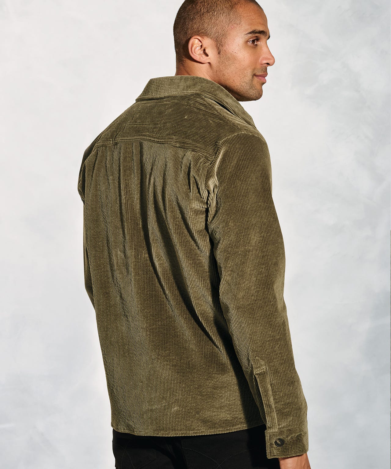 Brook Taverner Washed Cord 8W Overshirt