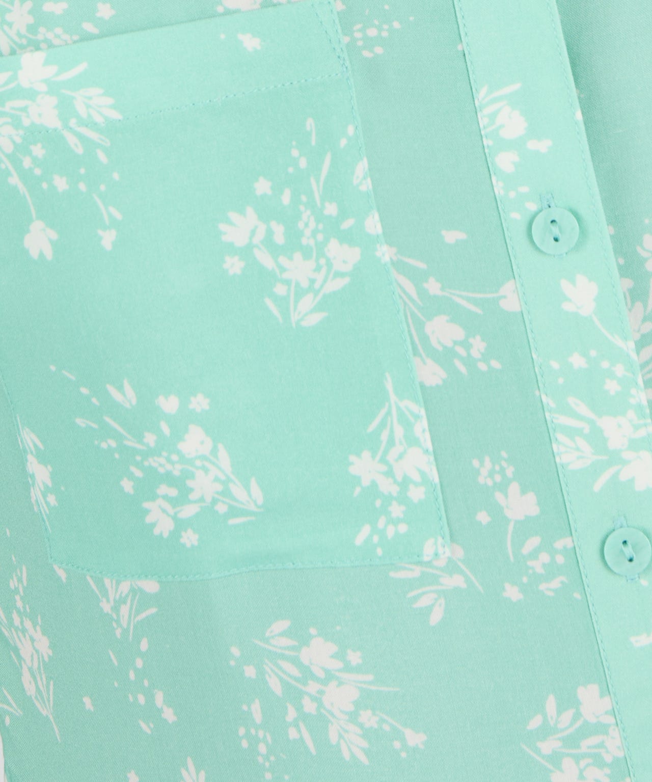 Floral Print Shirt Dress