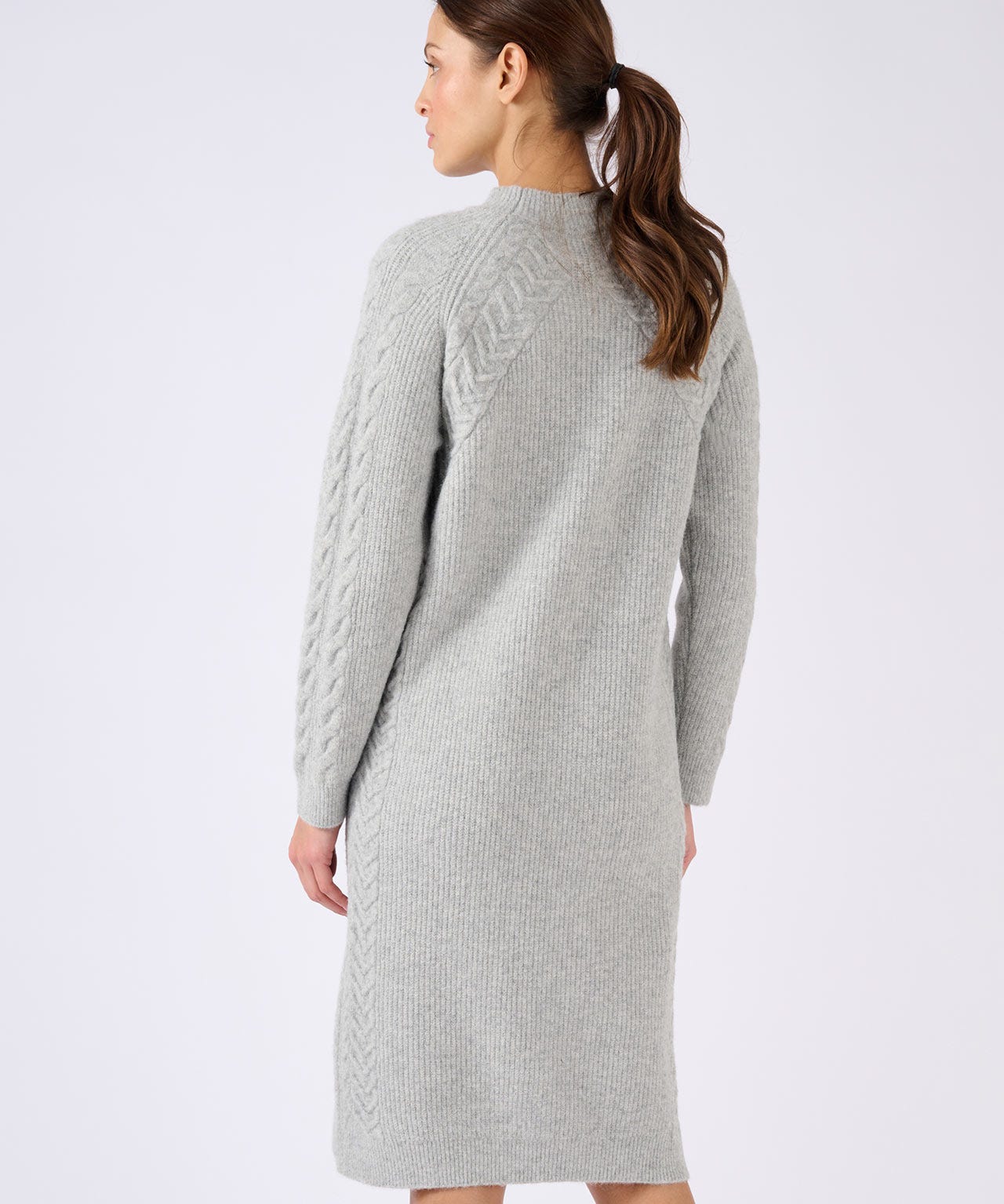 Thermolactyl Cable Knitted Dress