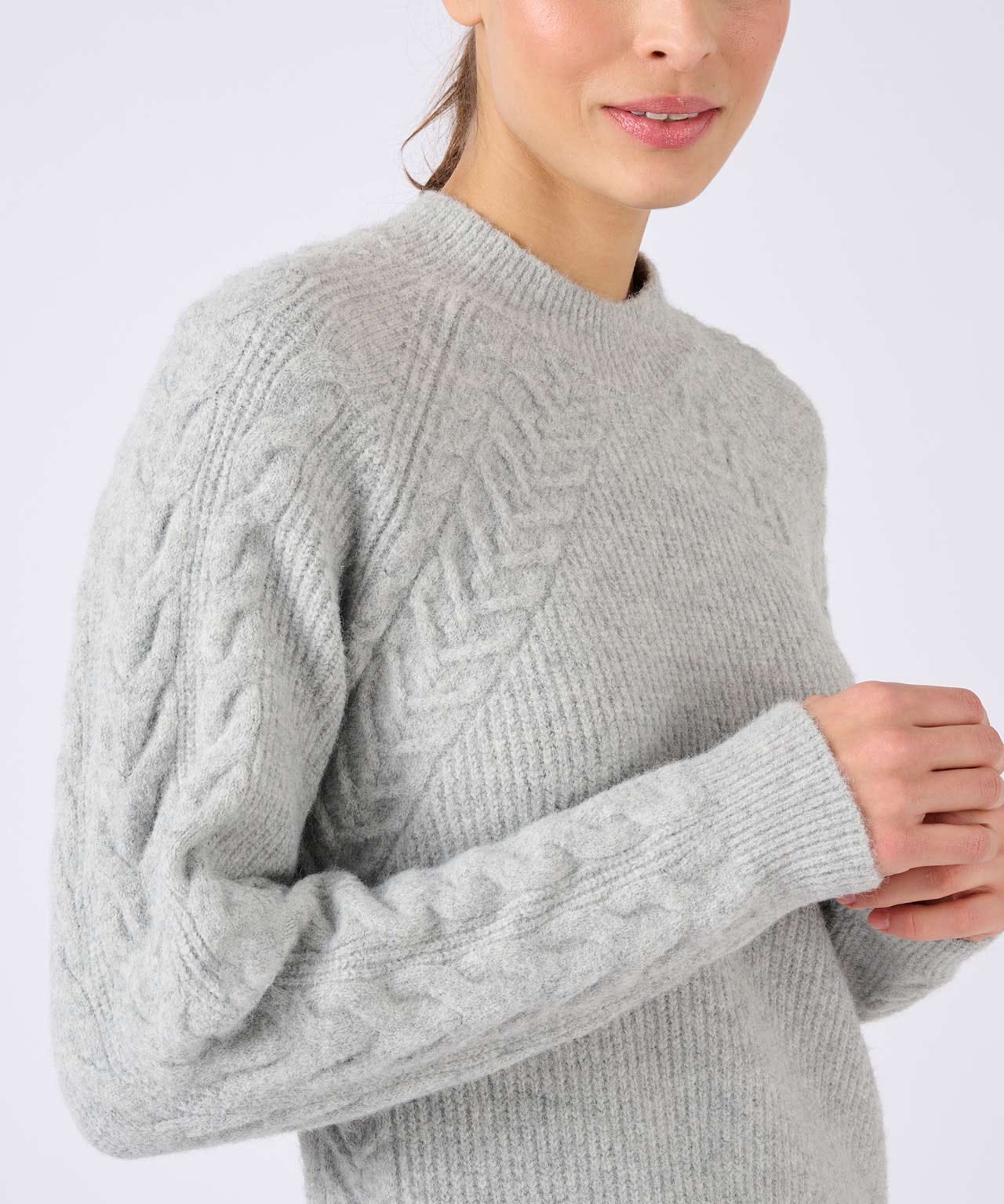 Thermolactyl Cable Knitted Dress