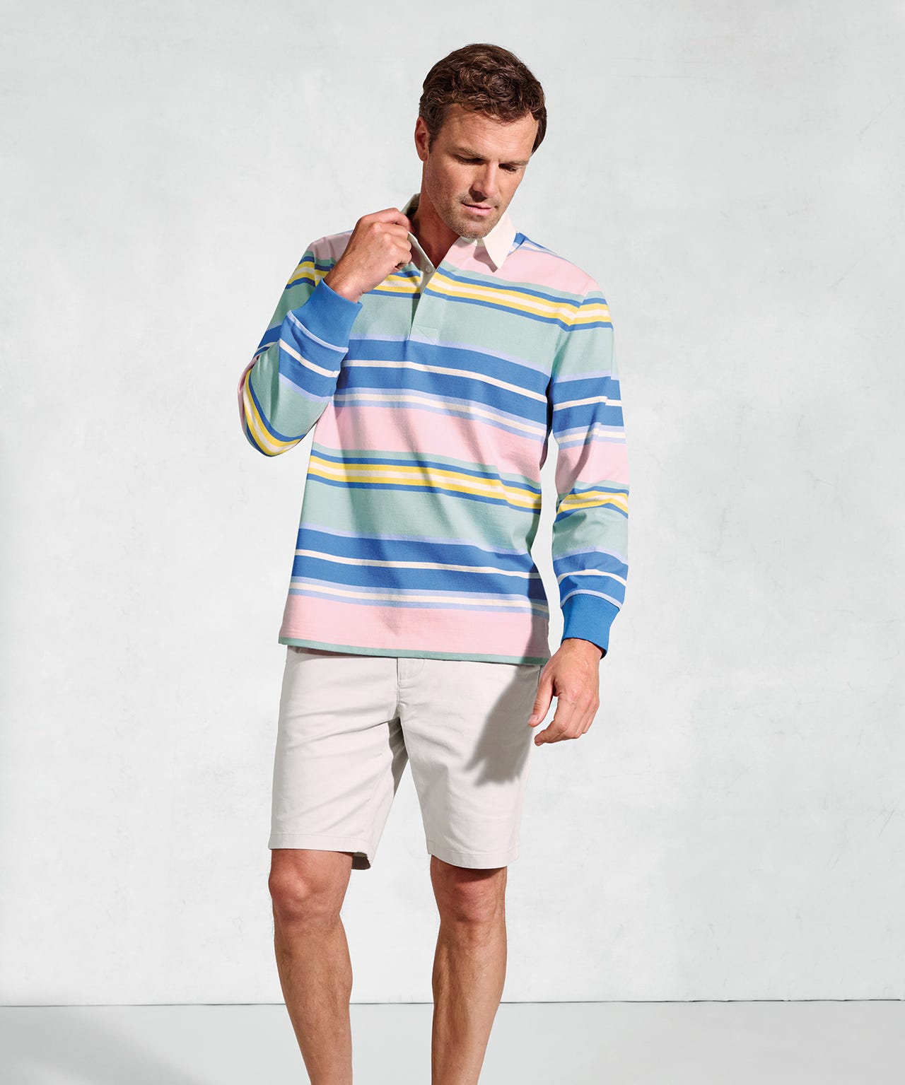 Brook Taverner - Wilkinson LS Irregular Stripe Rugby Shirt