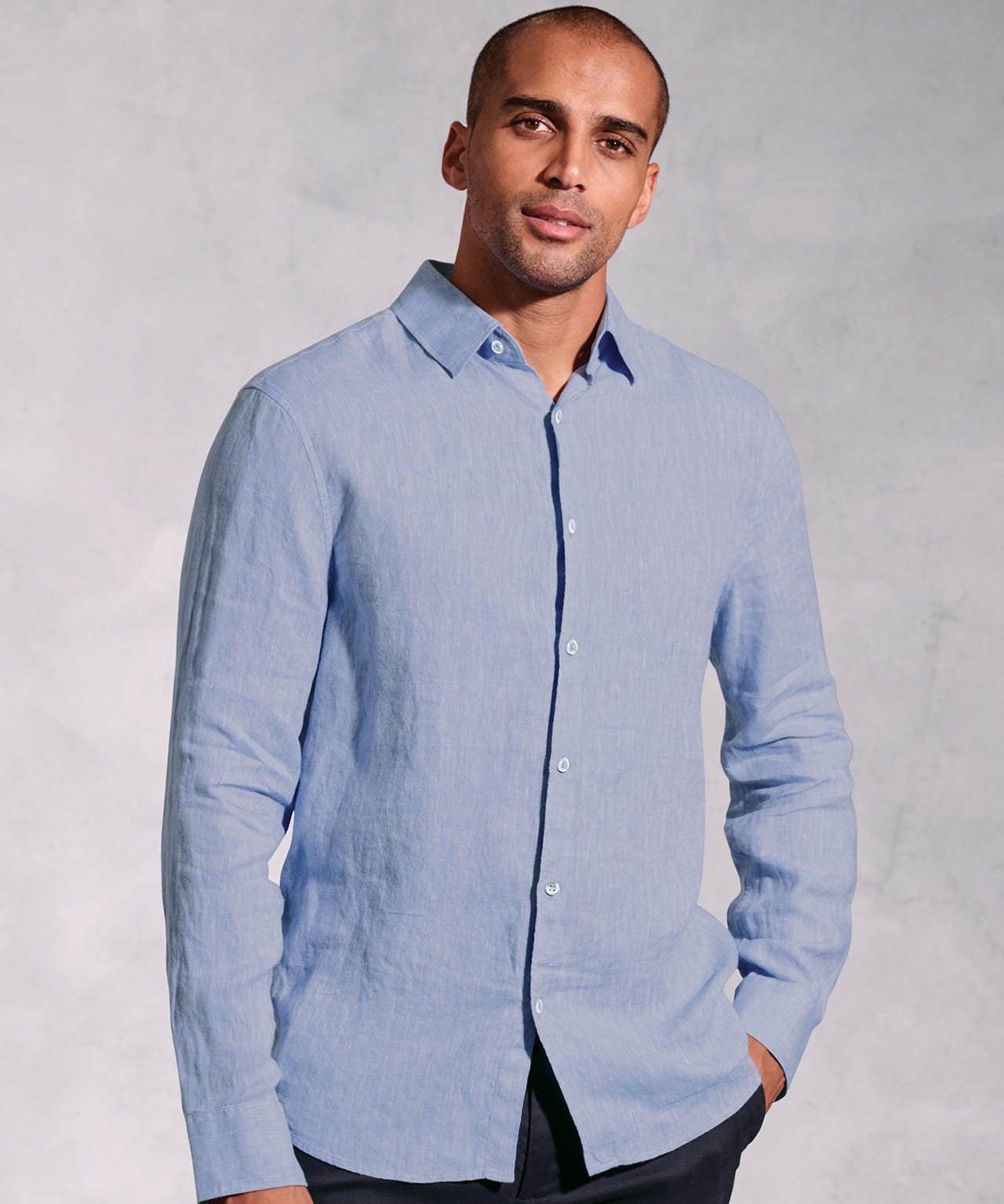 Brook Taverner - LS Linen Shirt