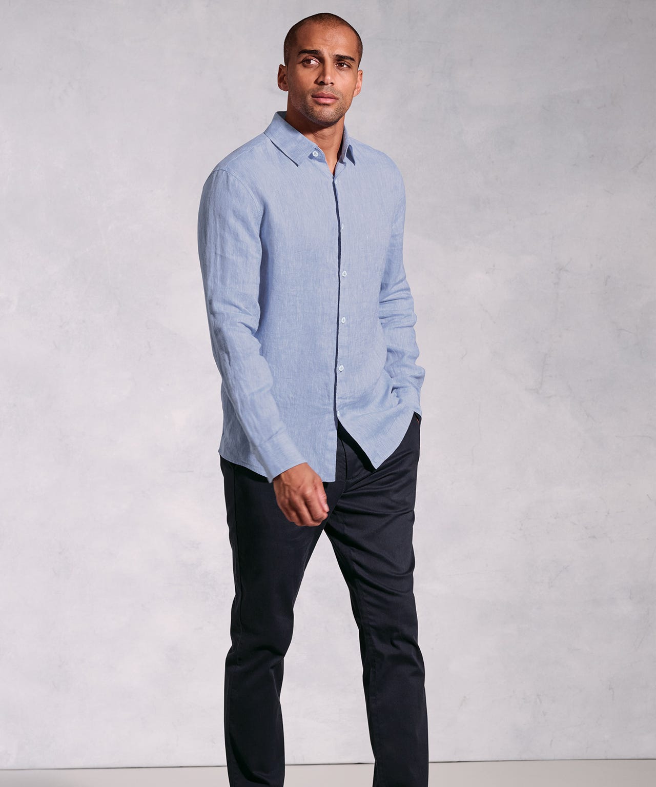 Brook Taverner - LS Linen Shirt