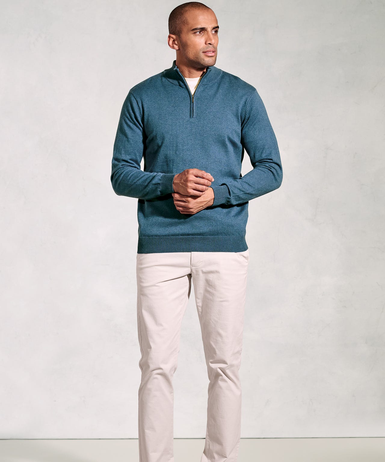 Brook Taverner - Copenhagen 1/4 Zip Jumper