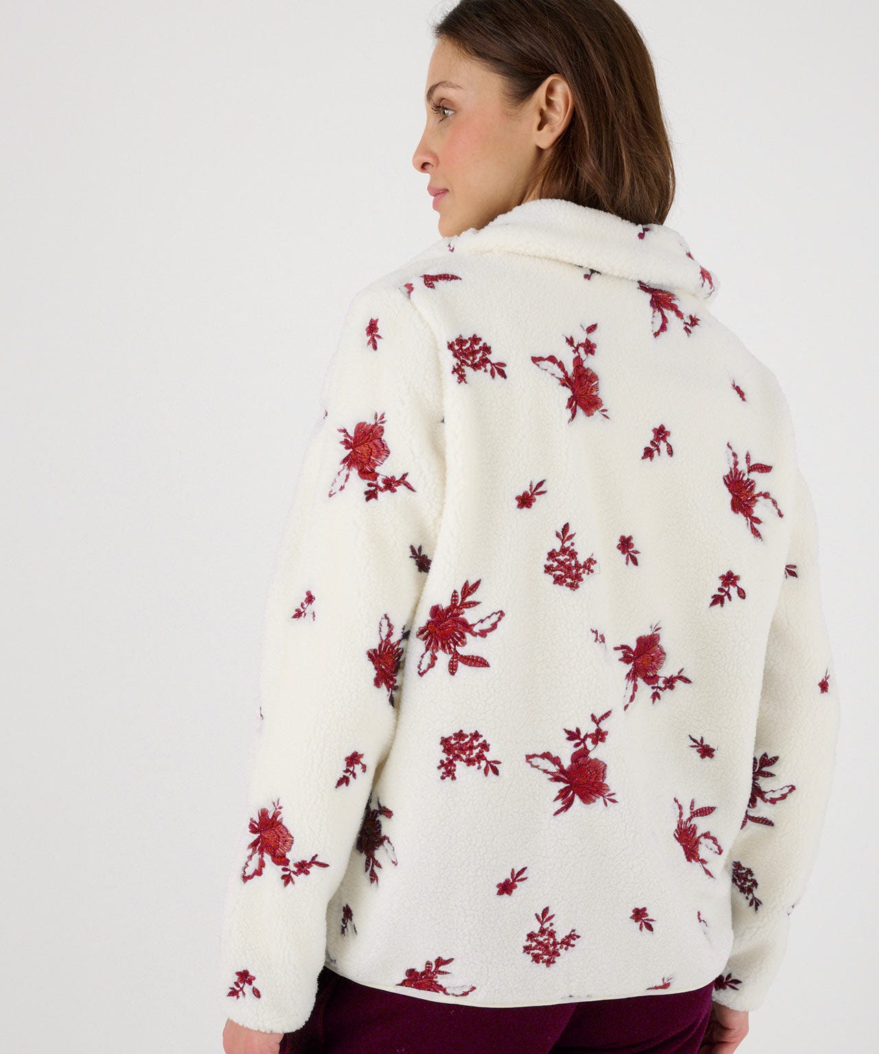 Thermolactyl Embroidered Fleece