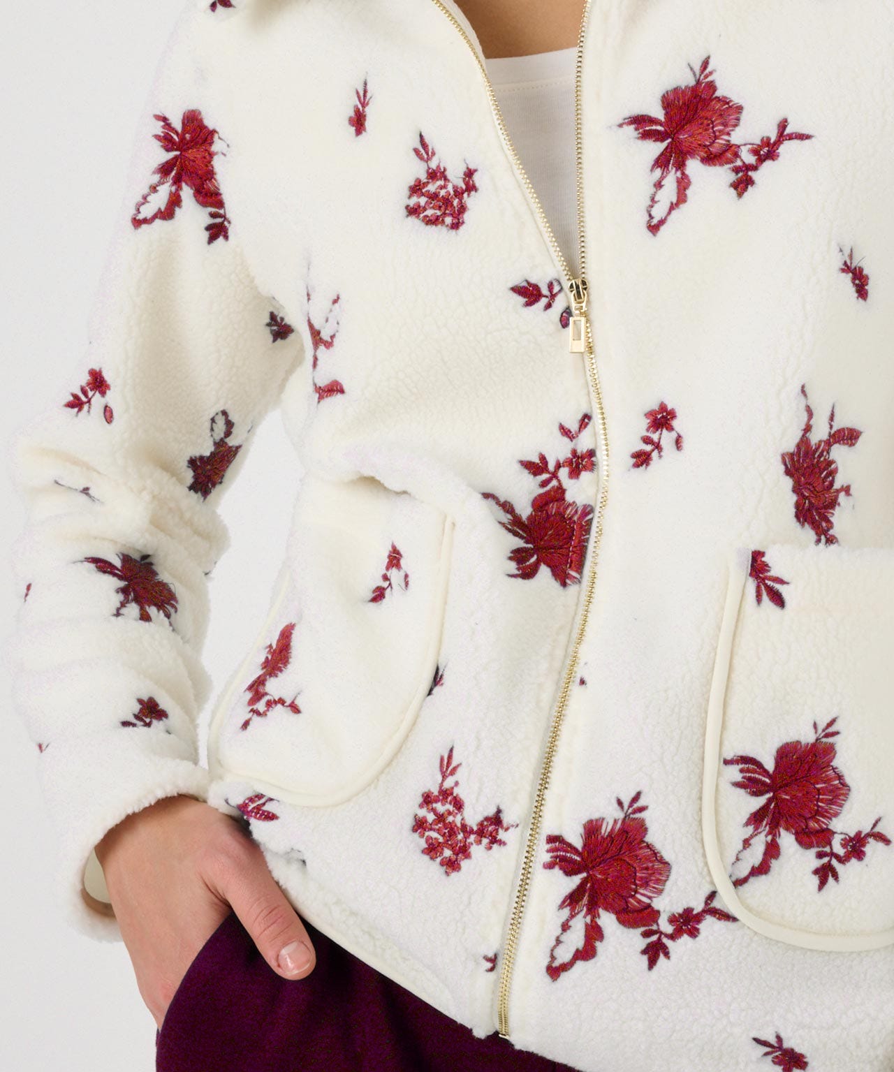 Thermolactyl Embroidered Fleece