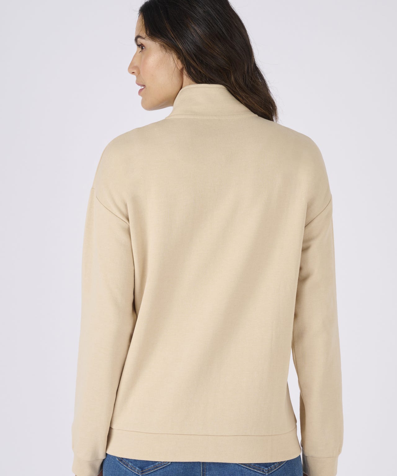 Half  Zip Sweatshirt