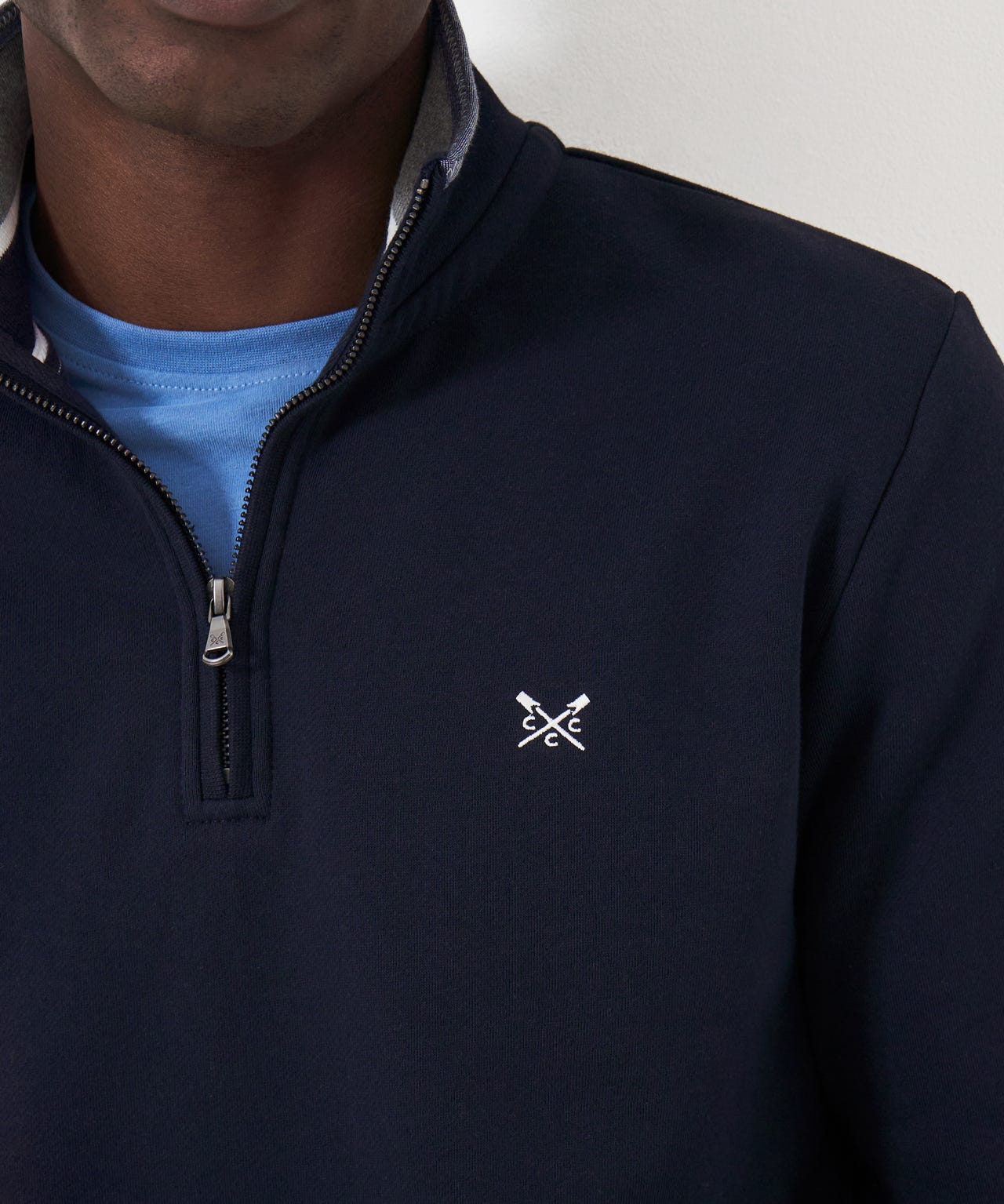 Crew Clothing - Classic Half Zip Sweatshirt