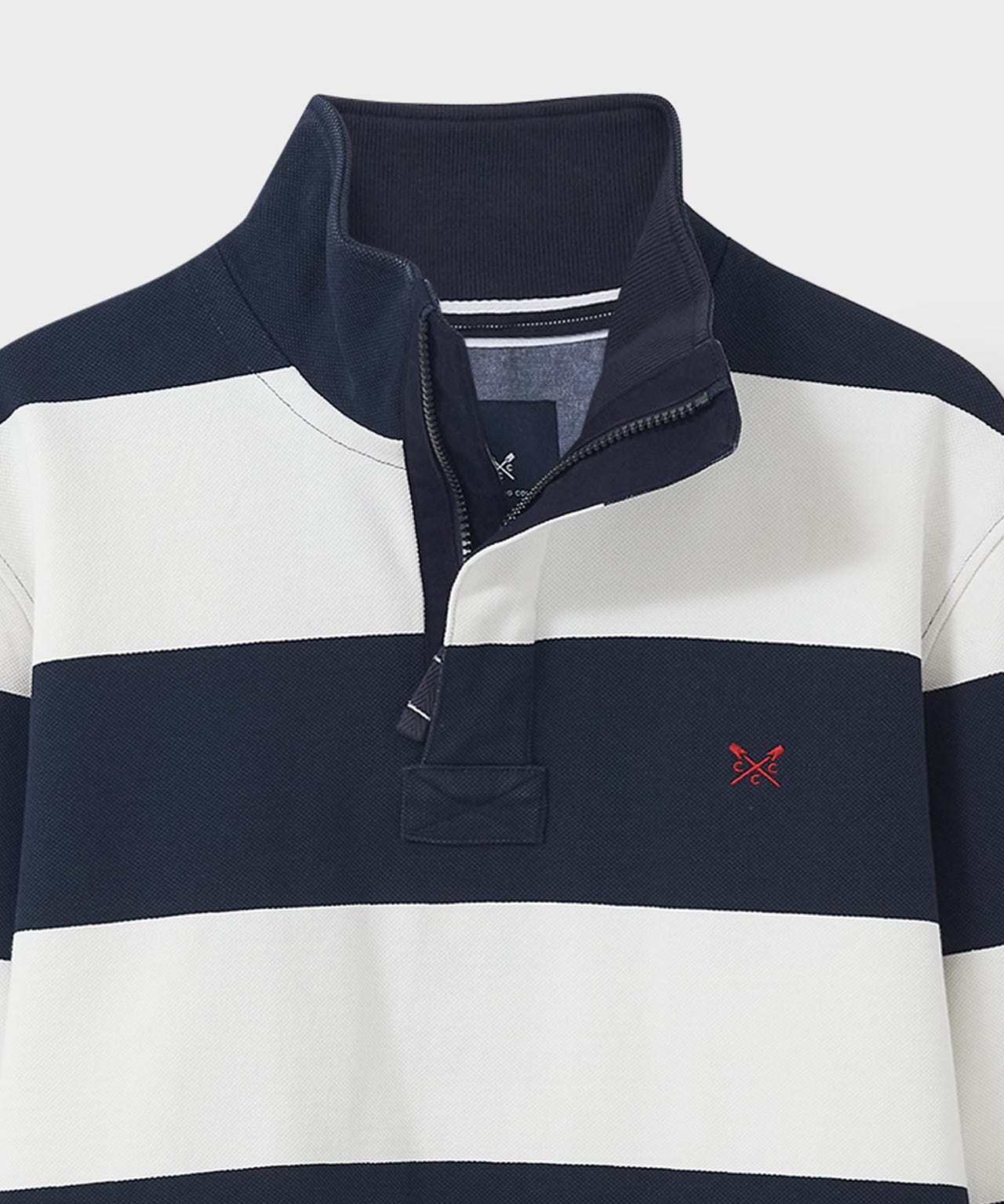 Crew Clothing - Padstow Pique Sweatshirt