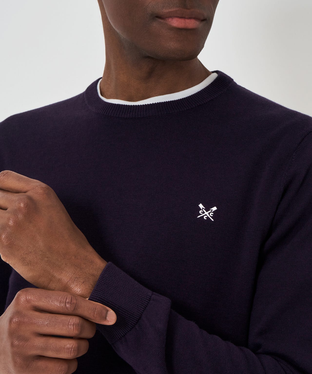 Crew Clothing - Organic Cotton Crew Neck Jumper