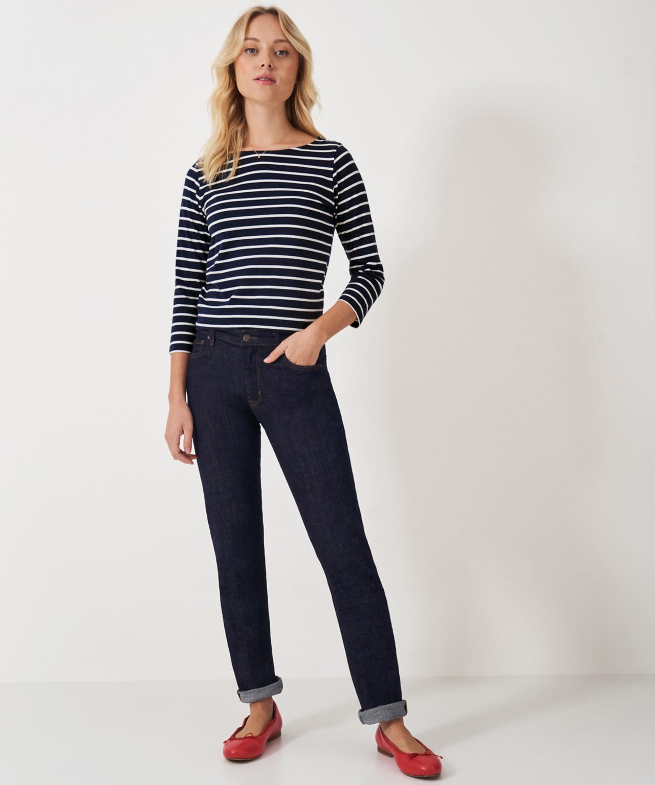 Crew Clothing - Essential Breton Top