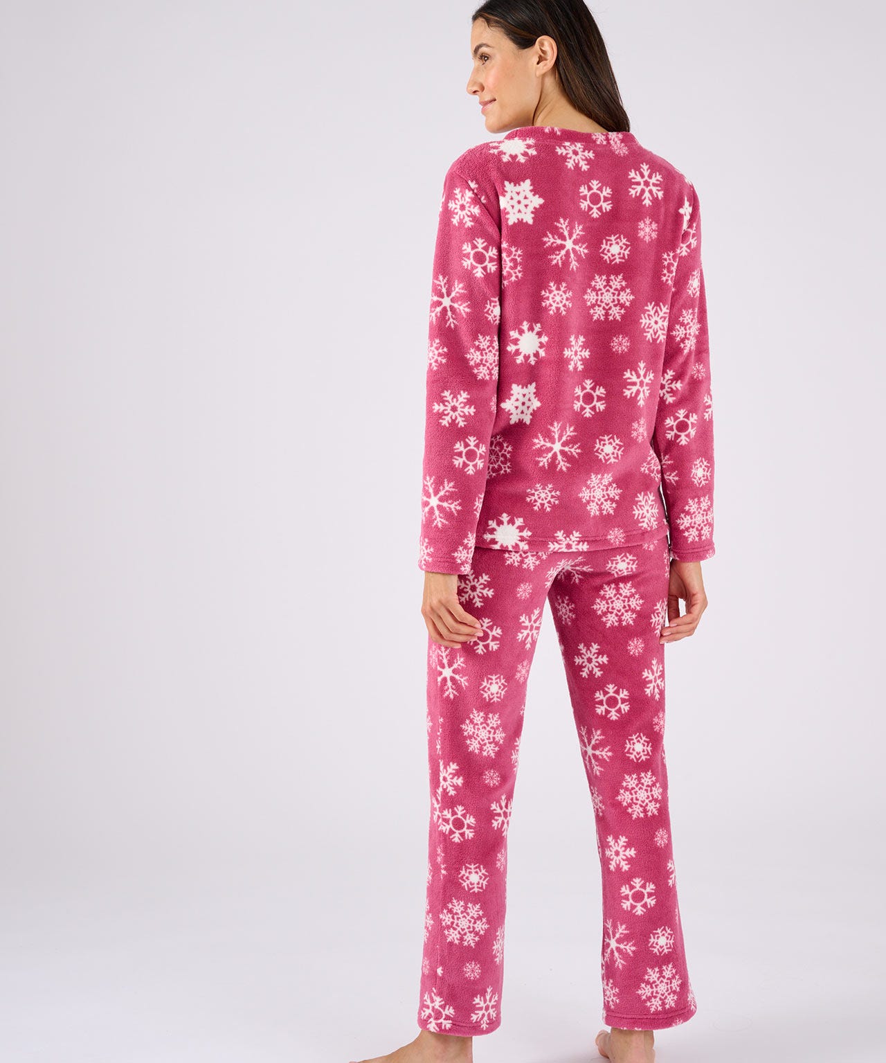Snowflake Fleece Pyjamas