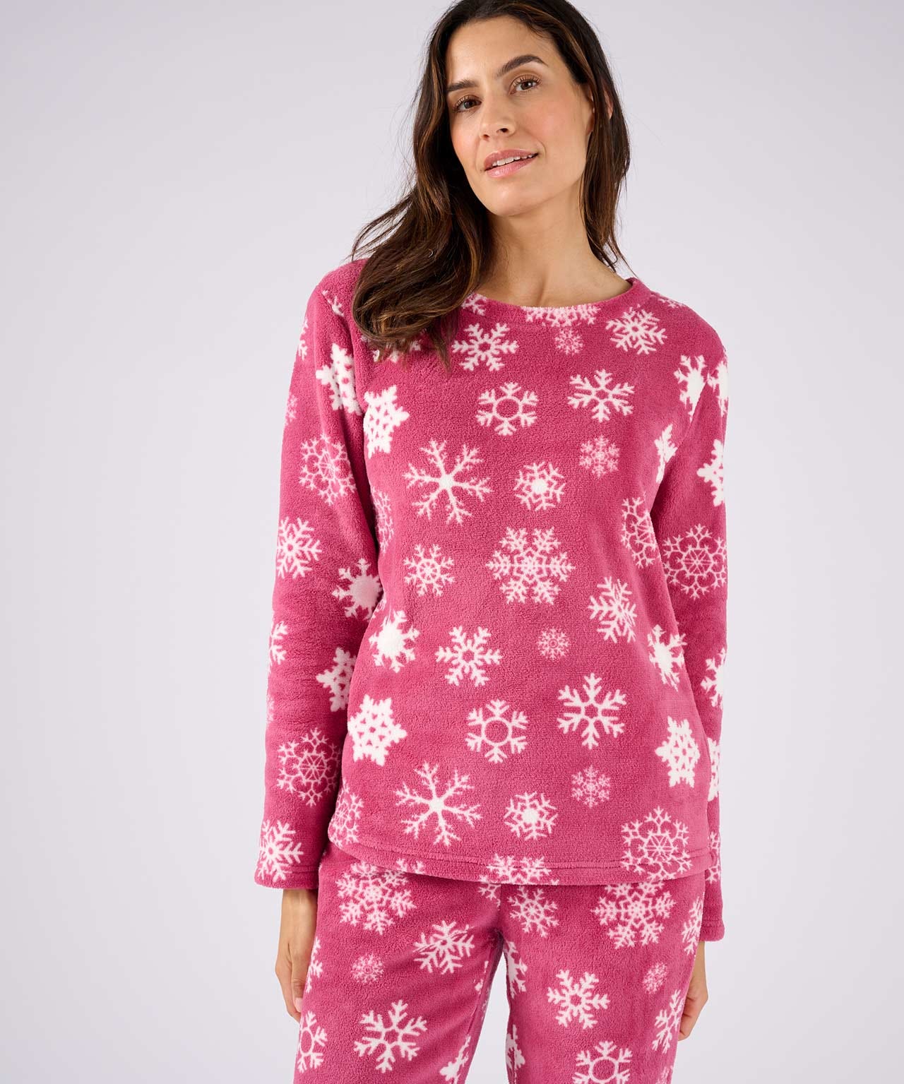 Snowflake Fleece Pyjamas