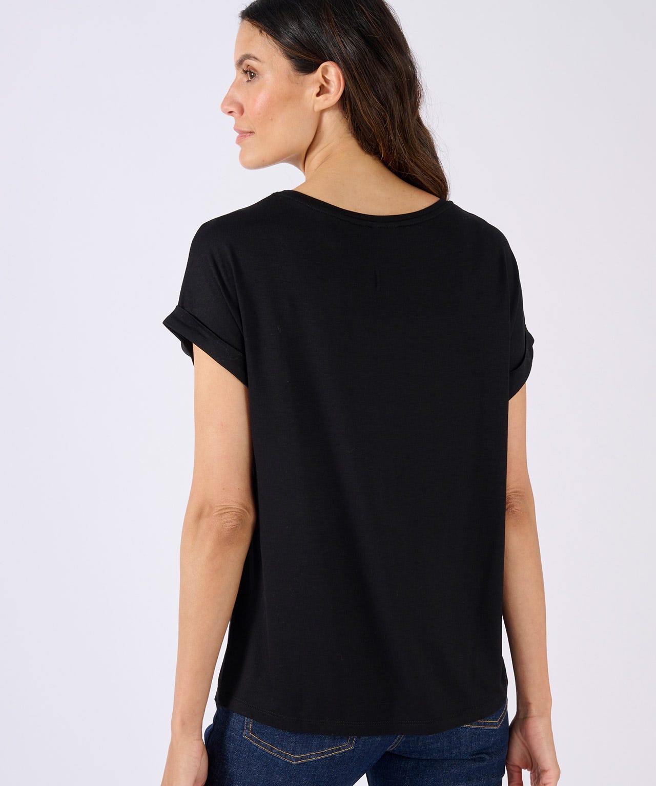 Sequin Detail T-shirt