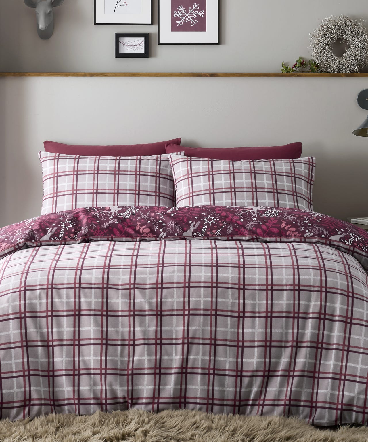 Winter Stags Duvet Set