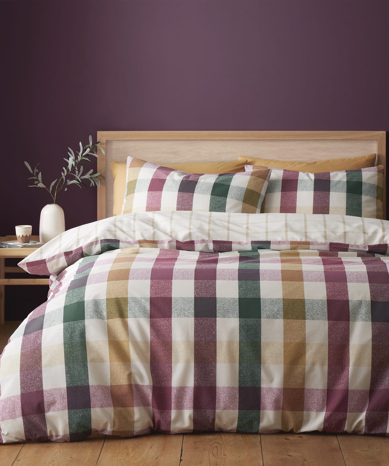 Autumn Check Duvet Set
