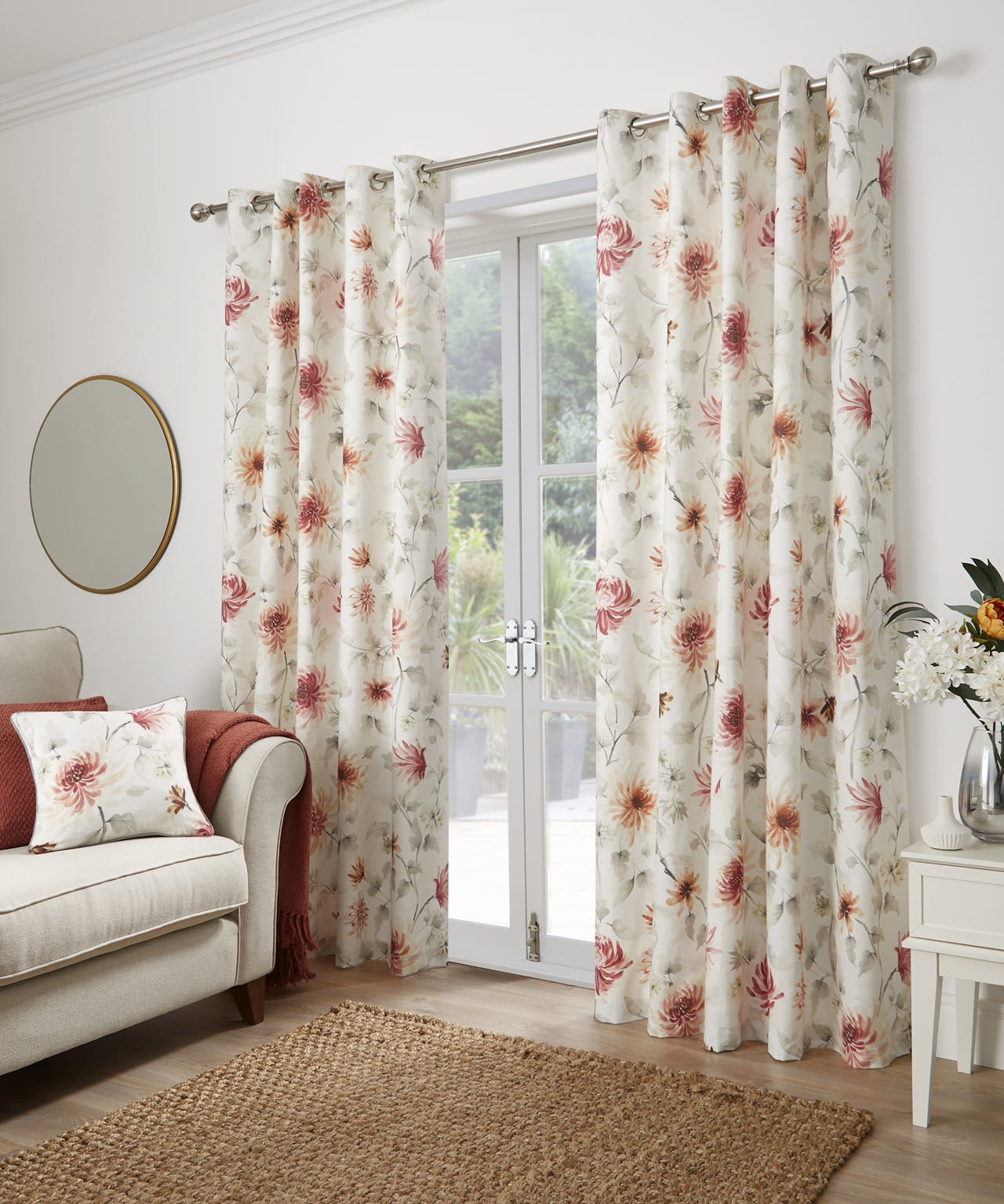 Nadia Lined Curtains