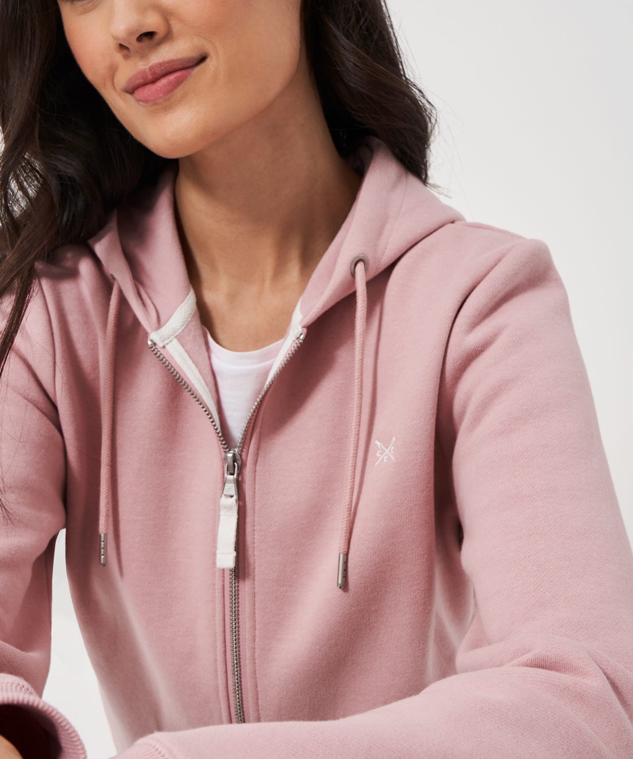 Crew Clothing - Heritage Zip Through Hoodie